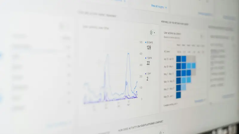 rows of customer data on a screen